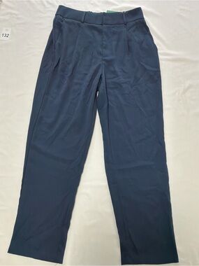 HALARA Navy Straight-Leg Women's Pants